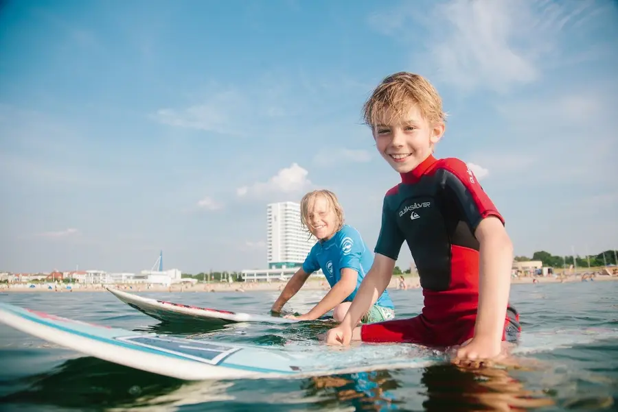 Surfen in Warnemünde Surfen in Warnemünde