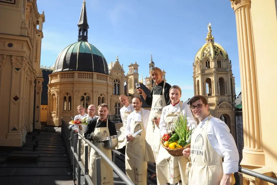 "GourmetGarten" in Schwerin, Foro:  Rainer Cordes