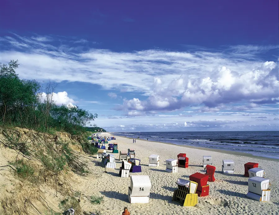 Strandansicht Insel Usedom