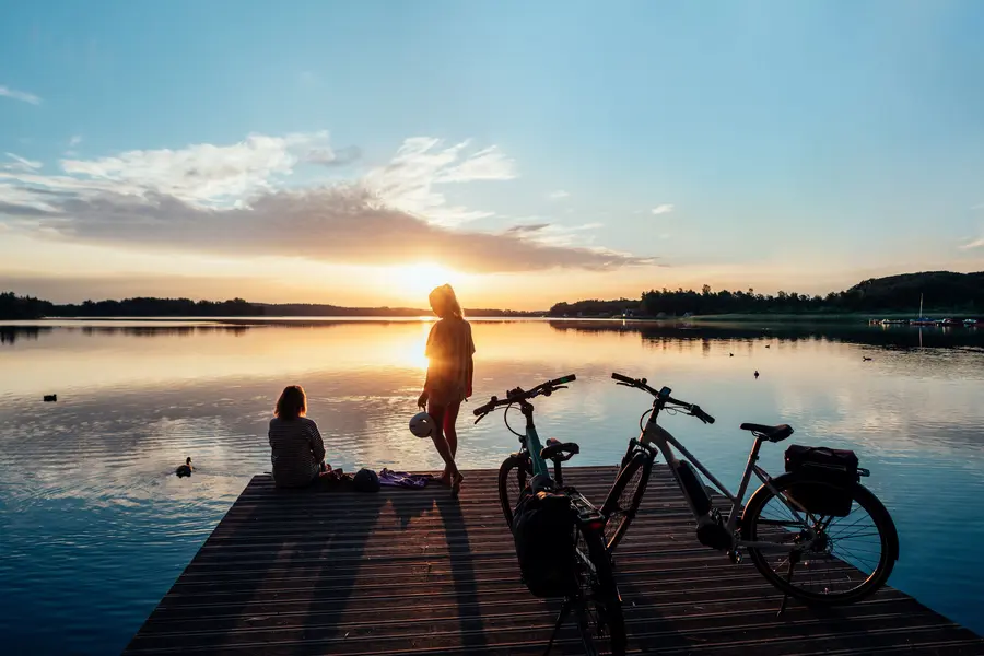 Attraktive Ausblicke auf dem Radfernweg Berlin-Kopenhagen
