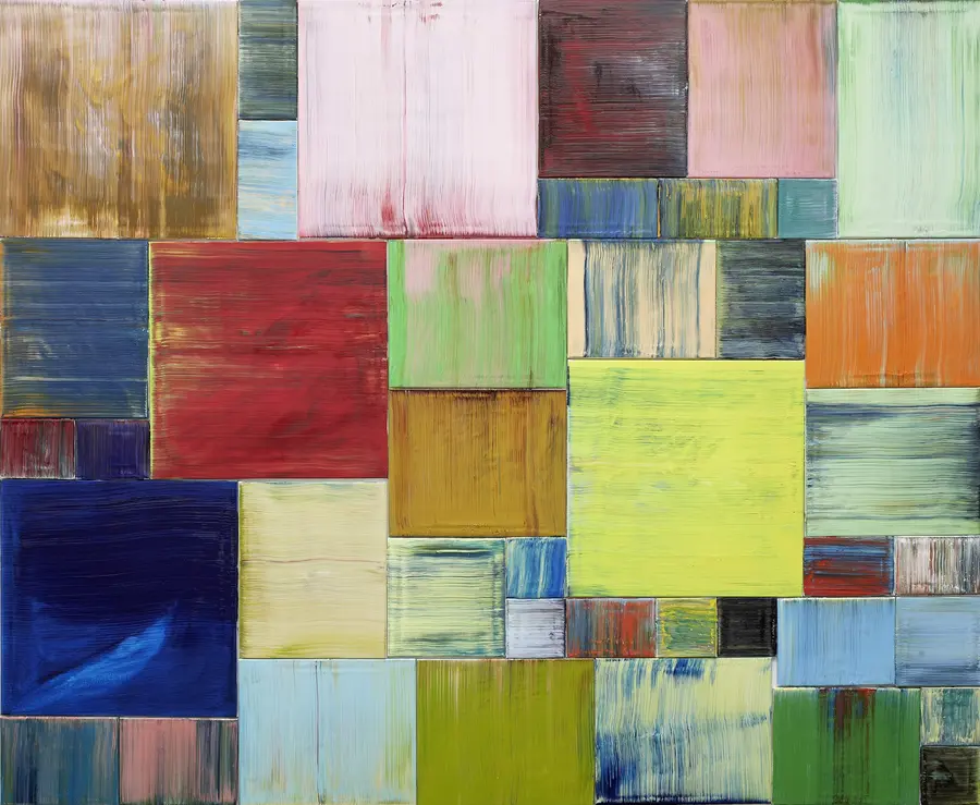 Ute Heuer, Farbfeld Frans Hals, 2011