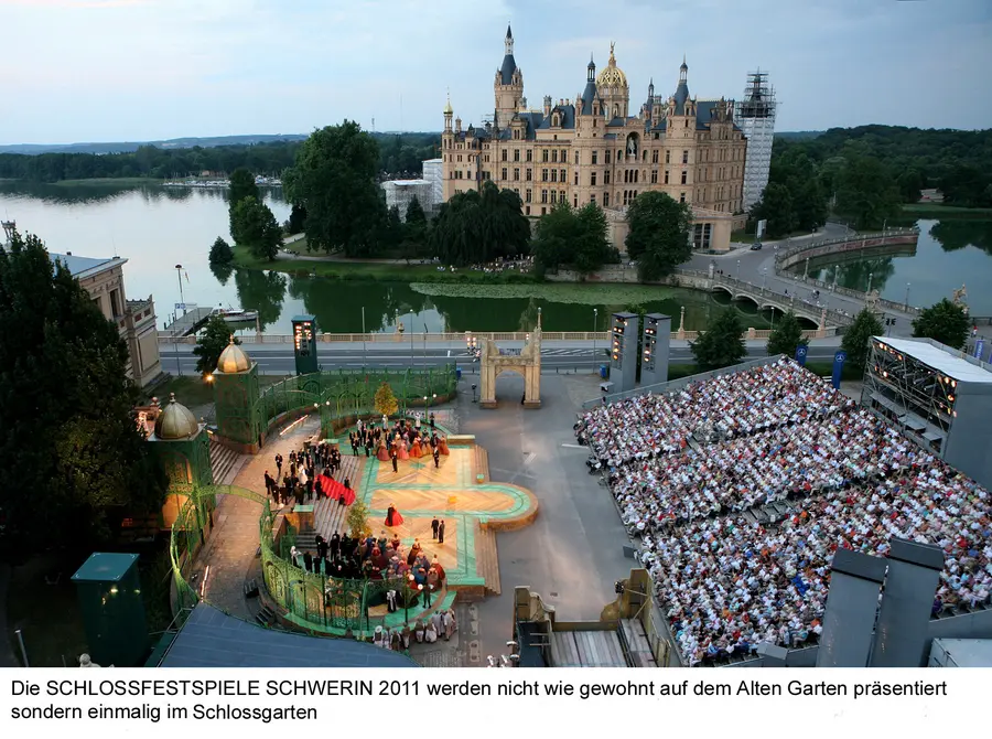 Schlossfestspiele Schwerin im Alten Garten 2011