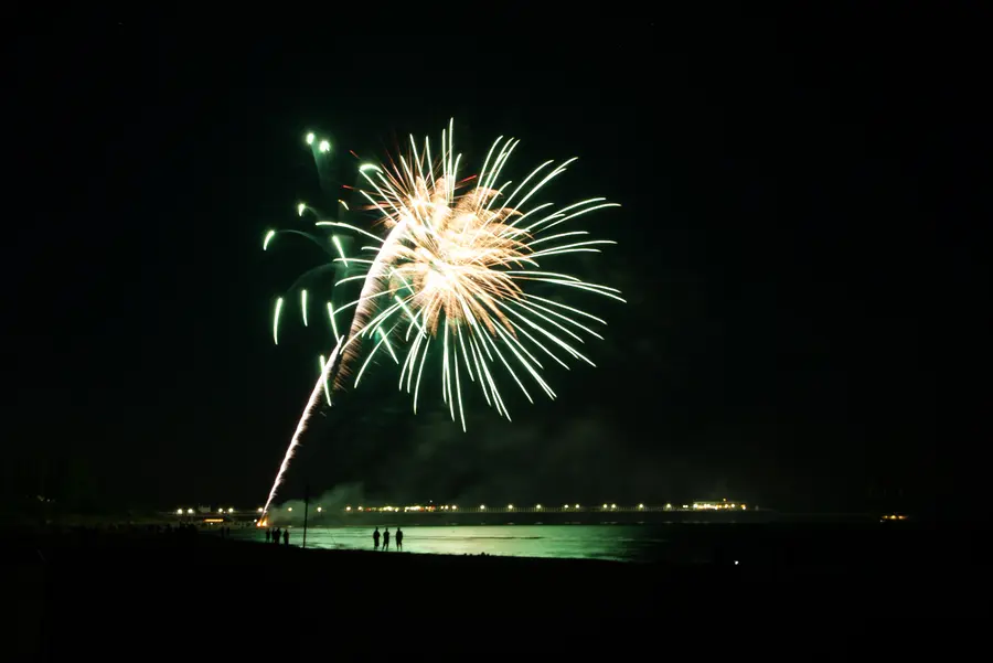 Feuerwerk in Heringsdorf