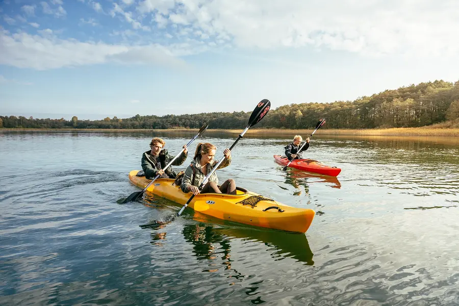 Kanuwandern in der Seenplatte