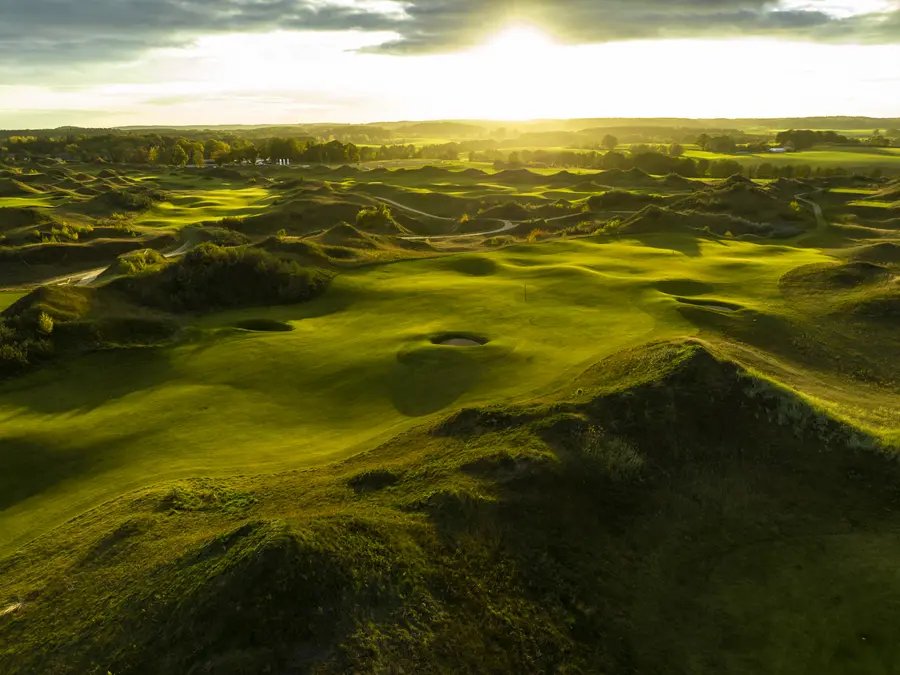 Blick auf den WINSTONlinks Course Blick auf den WINSTONlinks Course