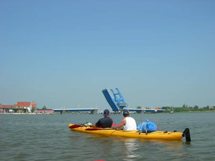 Paddler im Peenestrom