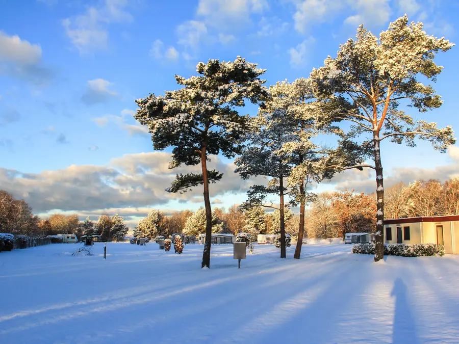 Wintercamping in Neuhaus bei Dierhagen