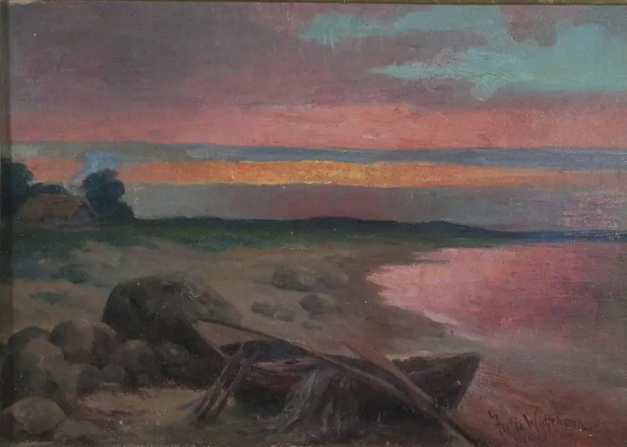 Julie Wolfthorn, Abendrot Julie Wolfthorn, Abendrot