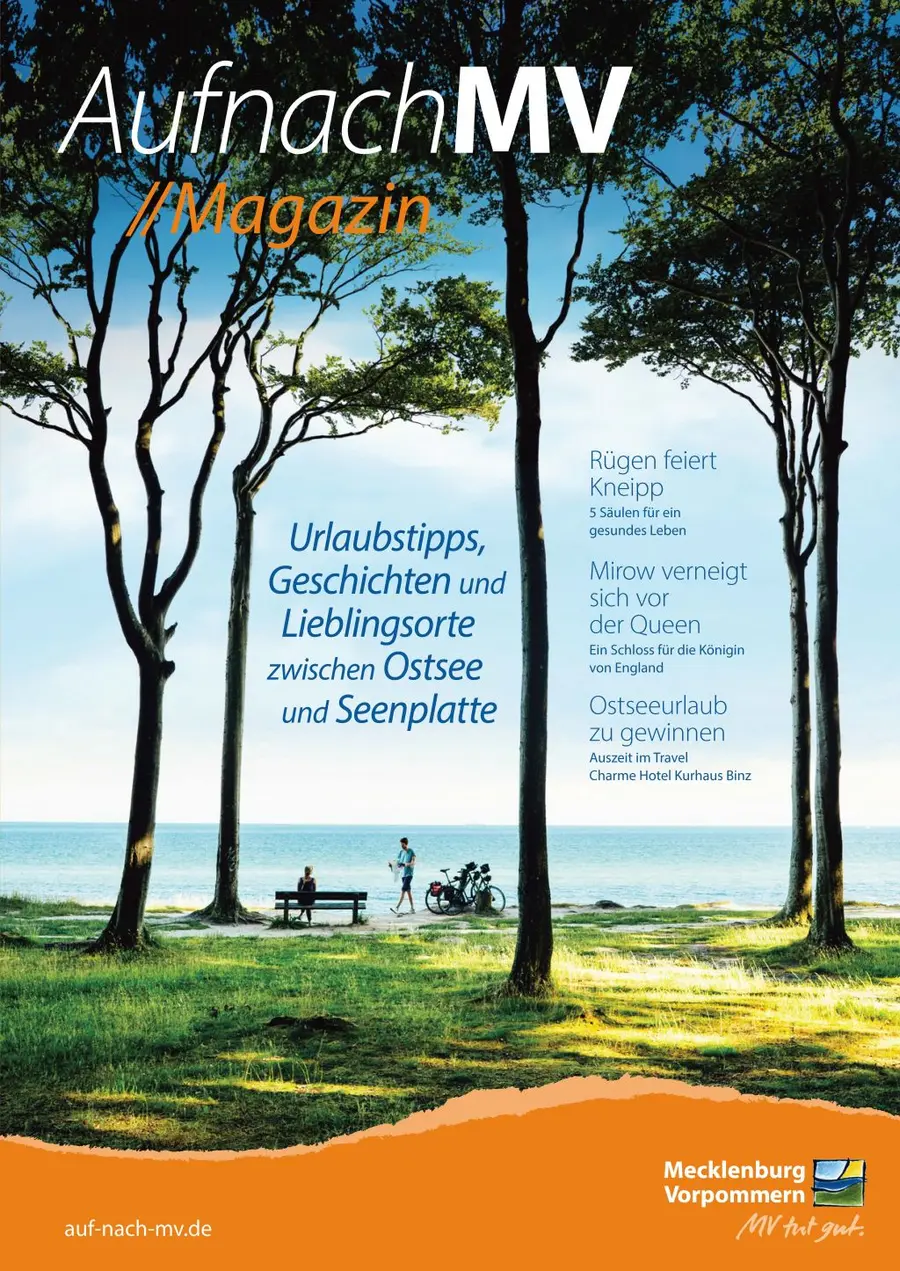 Das Titelbild des Urlaubsmagazins 2021 Das Titelbild des Urlaubsmagazins 2021