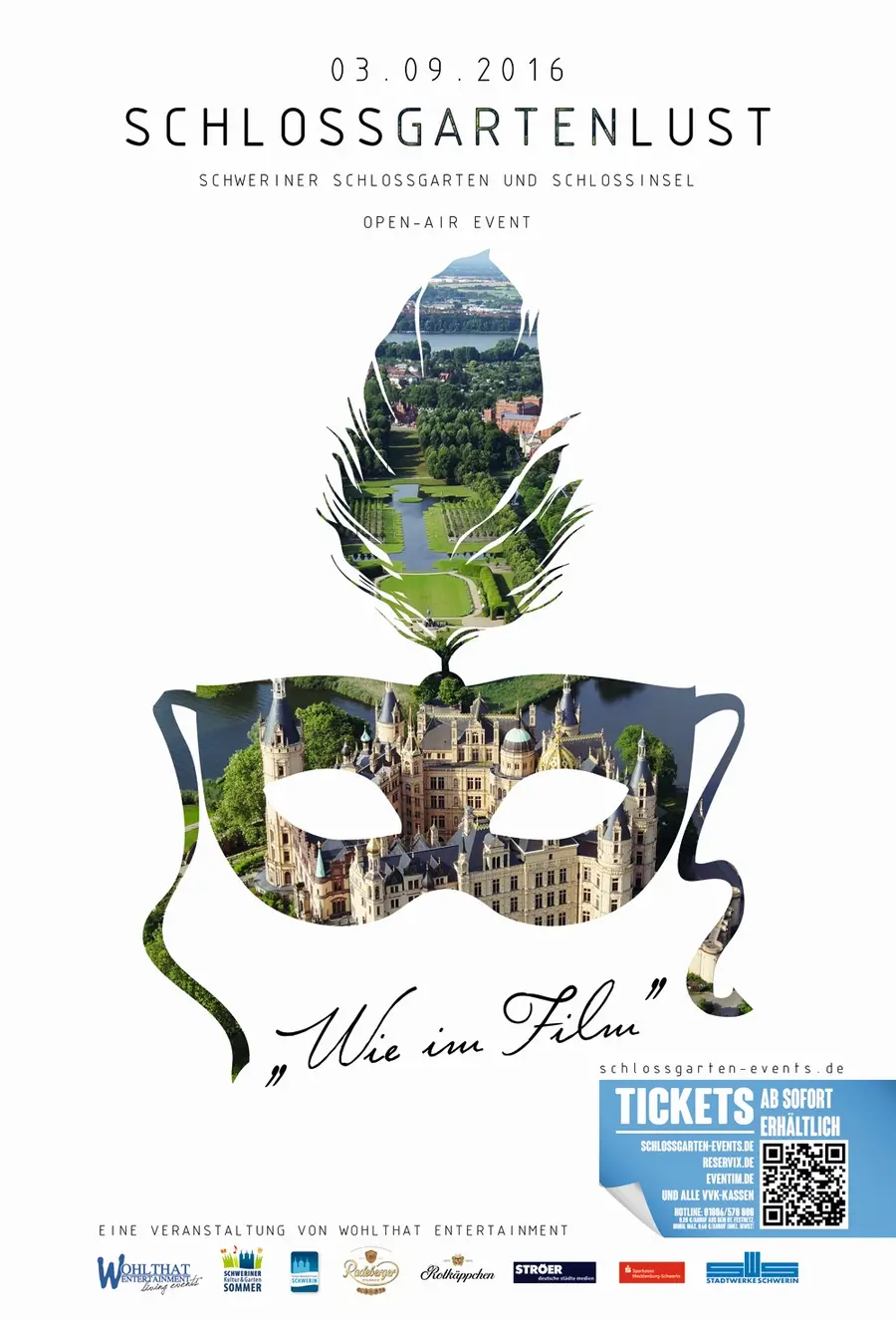 Jetzt schon Karten sichern für die Schweriner "Schlossgartenlust";