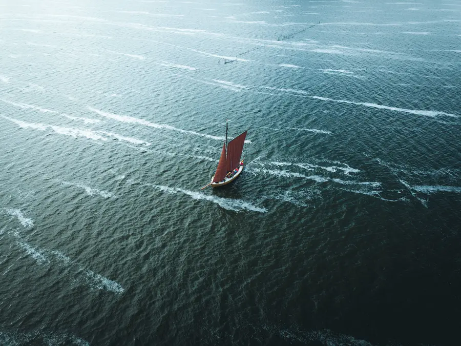 Segeln auf dem Usedomer Achterwasser mit dem Zeesenboot „Romantik“ 
