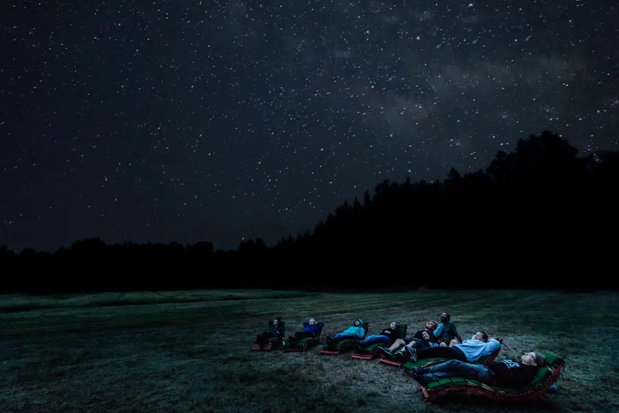 Im Naturpark Nossentiner/Schwinzer Heide kann der nächtliche Sternenhimmel besonders gut beobachtet werden. Im Naturpark Nossentiner/Schwinzer Heide kann der nächtliche Sternenhimmel besonders gut beobachtet werden.