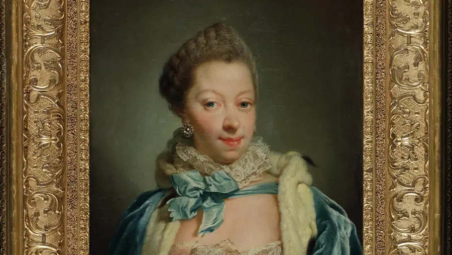 „Königin Charlotte von England“, Georg David Matthieu um 1760/70 „Königin Charlotte von England“, Georg David Matthieu um 1760/70